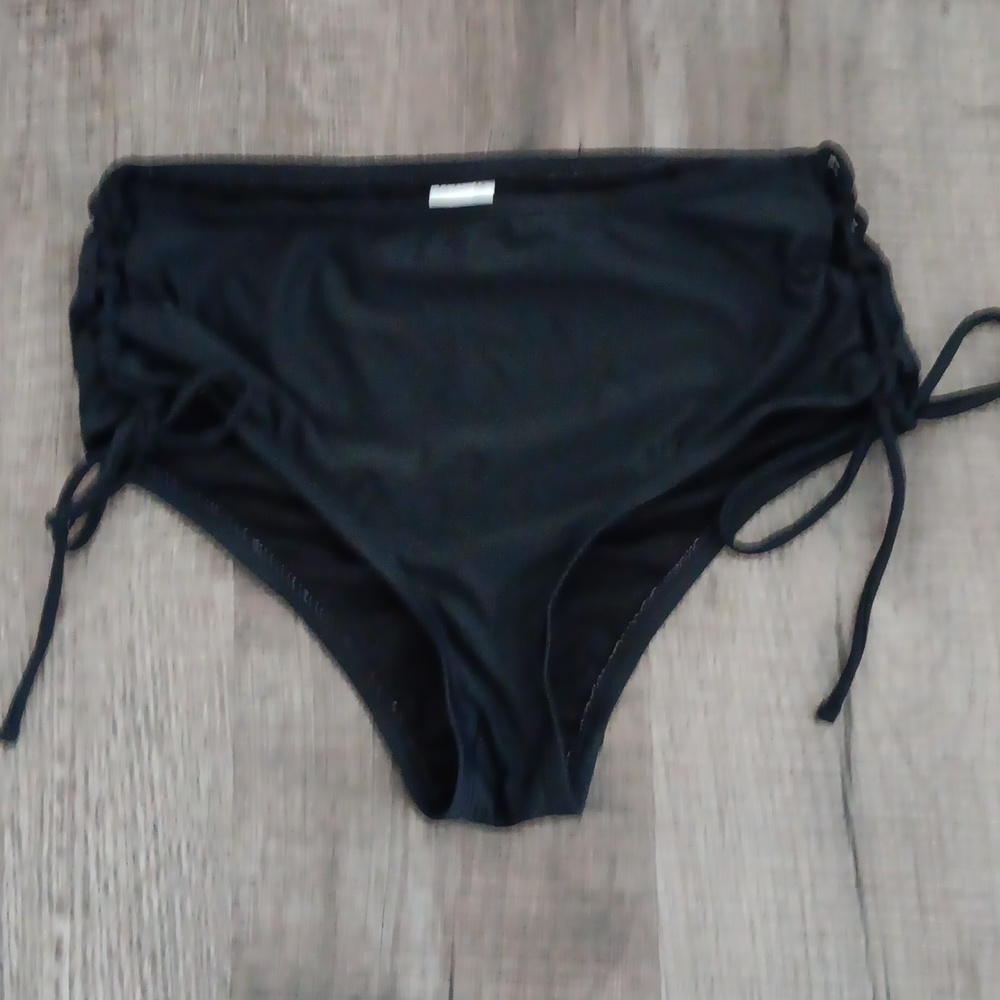 Black swimsuit bottoms